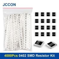 4000Pcs 0402 SMD Resistor Assorted Kit 10R-910K 80Values x 50Pcs=4000Pcs Sample Kit Chip Fixed Resistor DIY