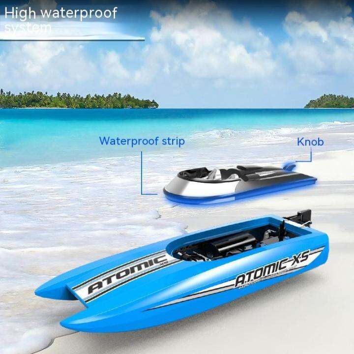 20kmh 2.4g High-Speed Remote Control Boat Waterproof Remote Control ...