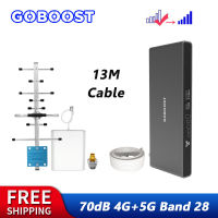 GOBOOST 4G/5G Band 28โทรศัพท์มือถือเครื่องย้ำสัญญาณ70DB Gain AGC Cellular สัญญาณเพิ่มกำลัง LTE 700เครื่องขยายเสียงเคลื่อนที่