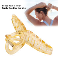 Hair Claw Clip เรียบง่ายสง่างาม Nonslip Hair Claw Strong Hold สำหรับล้างหน้าเพื่อความงามแต่งหน้า