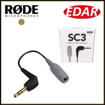 RODE SC3 3.5mm TRRS to TRS Adaptor for SmartLav
