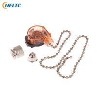 Universal Wall Light Pull Switch Home Ceiling Fan Lamp Pull Chain Cord Switch Set Replacement Tools 3A 250VAC 6A 125VAC Power Points  Switches Savers