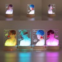 โคมไฟตั้งโต๊ะ 7 สี LED JIMIN