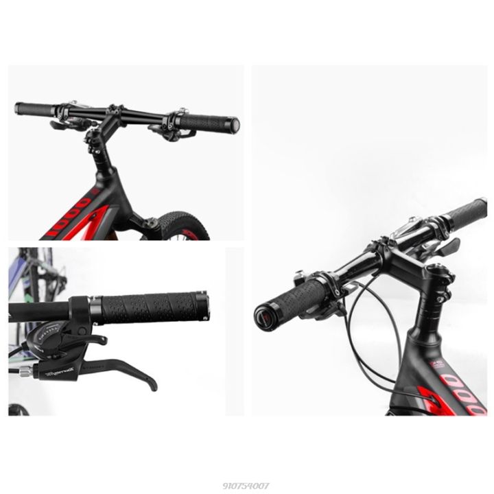 2pcs1pair-bike-racing-bicycle-handle-bar-rubber-grip-cover-aluminum-alloy-lock-ring-non-slip-soft-handlebar-bike-bar-wholesales