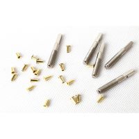 80 Pcs Lyre Harp Tuning Pin Nails with 80 Pcs Rivets Set for Lyre Harp Small Harp Musical Stringed Instrument