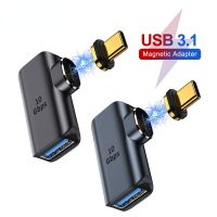 USB 3.1อะแดปเตอร์ชนิด C กับ USB 3.1แม่เหล็กอะแดปเตอร์ OTG ตัวเชื่อมชนิด C ชาร์จได้อย่างรวดเร็วสำหรับแล็ปท็อปและโน้ตบุ๊คโทรศัพท์