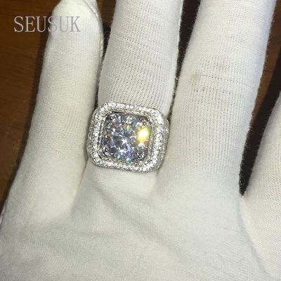 SEUSUK Fashion Ring Hot Sale Rhinestone Ring Couple Diamond Ring Micro Diamond Ring COD