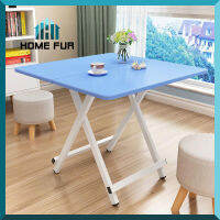 Home Fur โต๊ะไม้พับได้ โต๊ะพับอเนกประสงค์ เฉพาะโต๊ะไม่รวมเก้าอี้