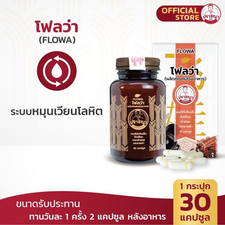 ปราชญาสมุนไพร-โฟลว่า-flowa-หมุนเวียนโลหิต-เหน็บชา