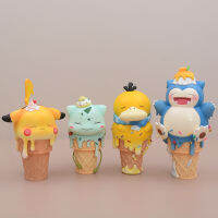 Cream Snorlax Ice Cone Bulbasaur Psyduck Toys Figure Action