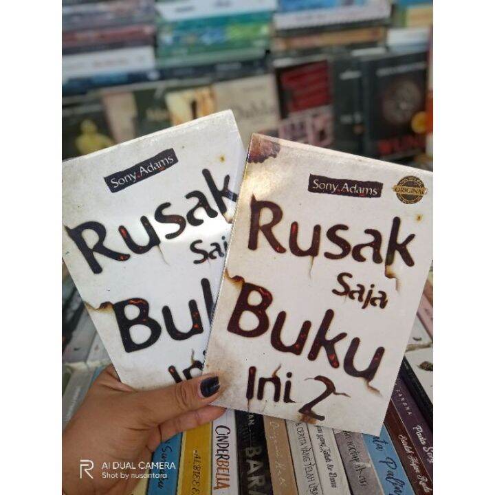 1 Paket Novel Rusak Saja Buku Ini 1 Dan 2 | Lazada Indonesia