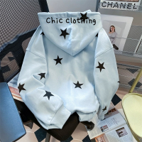 Chic Clothing เสื้อฮู้ด เสื้อแขนยาวอบอุ่น หลวมและสบาย ทันสมัย ทันสมัย น่ารัก แฟชั่น WWY2391CIY 38Z230919