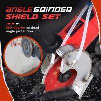 【YF】 Watering Angle Grinder Dust Shroud Groove Surface Grinding Free Shield Protect Cover Accessories With Water Valve