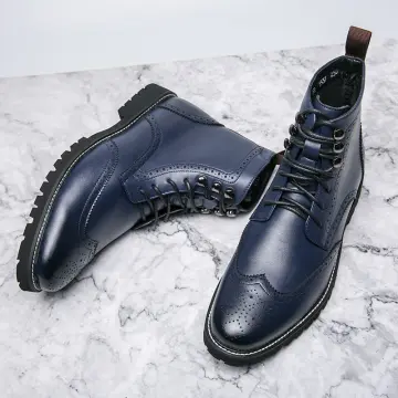 Mens boots sale with a zipper