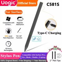 Uogic Stylus Pen for Microsoft Surface  4096 Pressure Sensitivity  for Surface Pro 8 3/4/5/6/7 X  for Surface Go/Studio/Laptop Stylus Pens