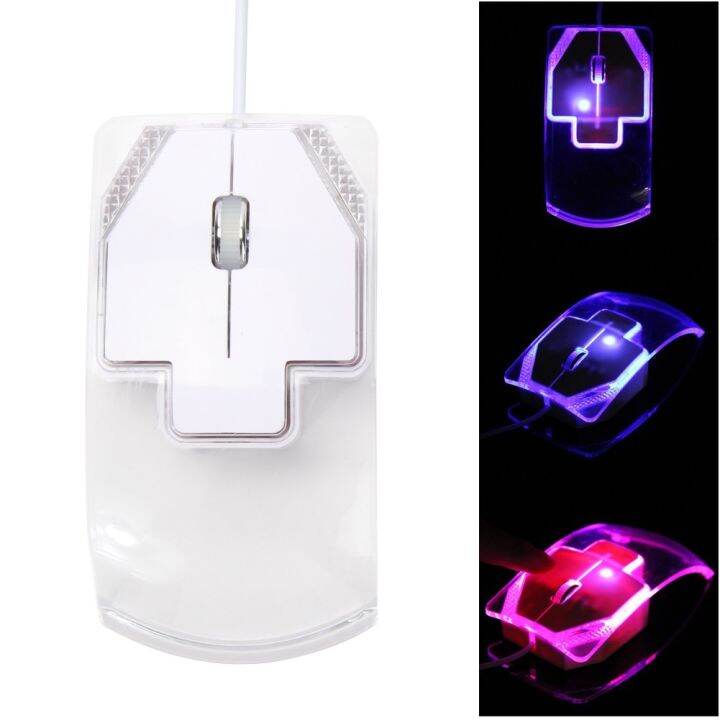 usb-2-0-เม้าส์มีสายไฟ-led-สีโปร่งใส