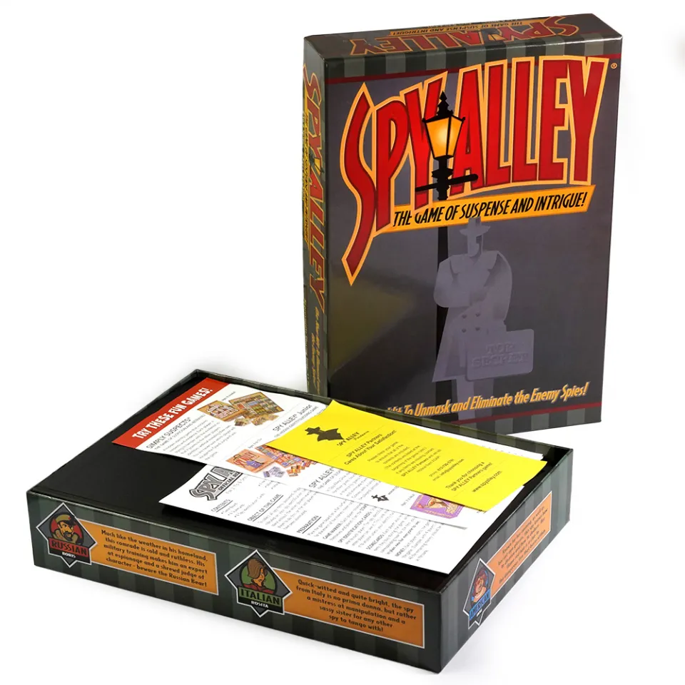 Spy Alley spy alley mensa award winning family strategy board game