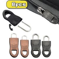 ☽☼ 8Pcs Replacement Zipper Pull Puller End Fit Rope Tag Clothing Zip Fixer Broken Buckle Zip Cord Tab Bag Suitcase Backpack Tent