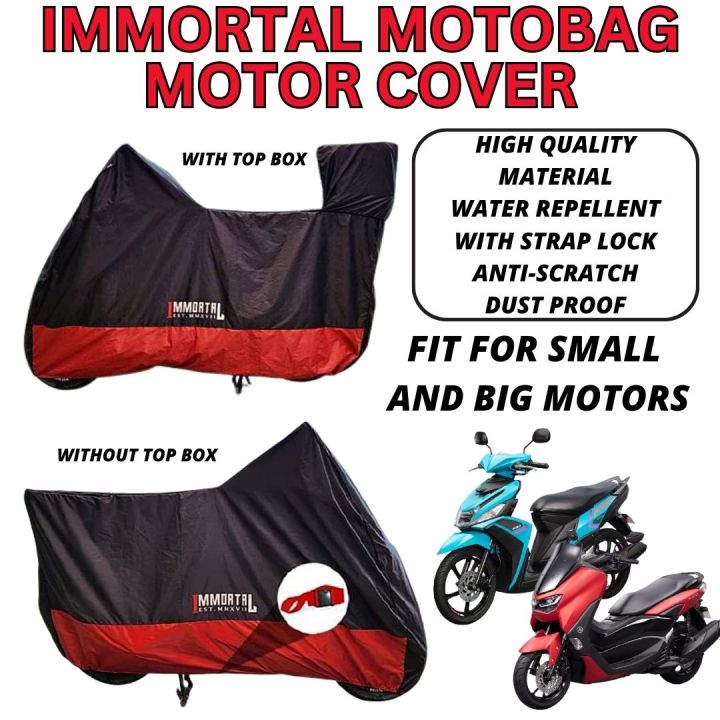 Immortal Motobag Motor Cover for Small and Big Motorcycle | Convertible ...