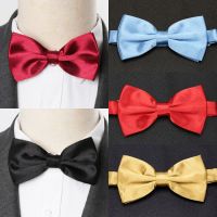 Mens Bow Tie Fashion Wedding Party Ties for Men Women Solid Butterfly Necktie Cravat Male Dress Shirt Gift Accessories Bowtie