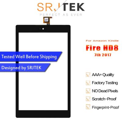 【SALE】 anskukducha1981 SRJTEK 8.0 สำหรับ Kindle Fire HD8 HD 8 2017 7th Gen หน้าจอสัมผัสแผงดิจิตอลเซ็นเซอร์เลนส์กระจกเปลี่ยน