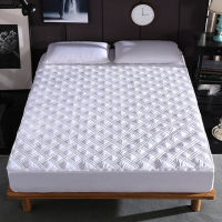 Adorehouse Breathable Gray Embossed Mattress Covers Protector Bed Cover No Zipper 180*200 Mattresses Topper Full Size Bedding