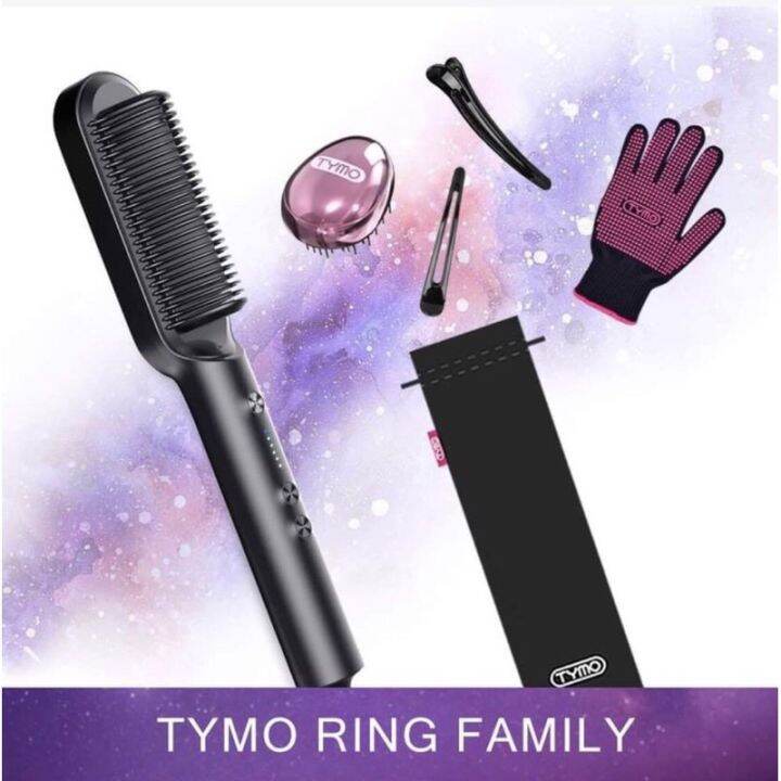 ORIGINAL TYMO HAIR STRAIGHTENER BRUSH (OnHand) Lazada PH