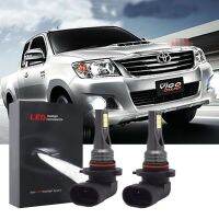 สำหรับ Toyot ไฮลักซ์วีโก้ fortuner 2012 2013 2014 2X6000K ไฟ LED สีขาวไฟตัดหมอกเปลี่ยนหลอดไฟชุด Kit