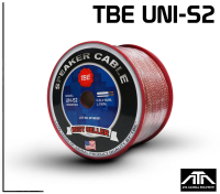 สายลำโพงใส  TBE MODEL UN-S2 UNS2 2 x 1.5 มม. ยาว 100 เมตร ขนาดสายลำโพง O.D.4 x 8 mm.100เมตร สีแดง