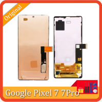 จอแสดงผลเดิมสำหรับ Google Pixel 7 7Pro LCD ชุดหน้าจอเครื่องแปลงเป็นดิจิทัลสัมผัส AMOLED สำหรับ Google Pixel 7 Pro LCD ซ่อมแซม