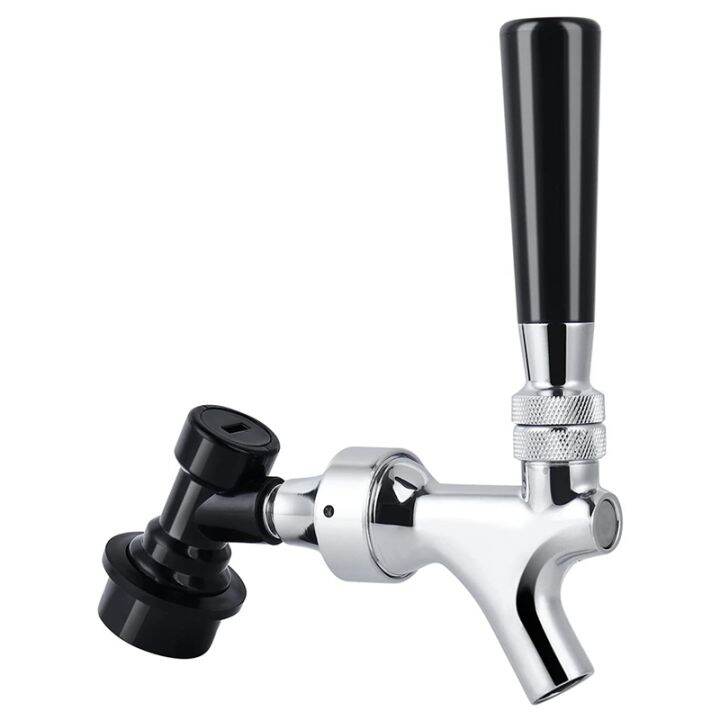 Beer Faucet Ball Lock Kit, Homebrew Draft Beer Tap Cornelius & Corny