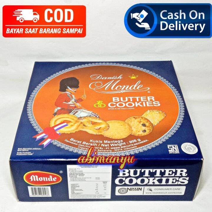 Danish Monde Butter Cookies 908 gram Lazada Indonesia