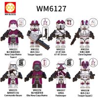 WM6127 Assembled Building Blocks Dolls Childrens Toys WM2251-WM2258