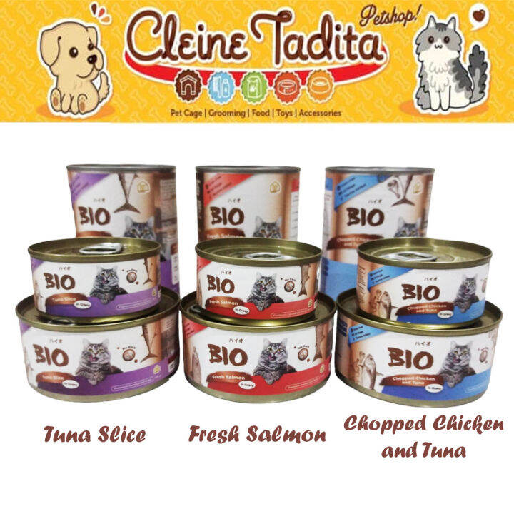 Cleine Tadita Makanan Kucing Basah Bio Kaleng Bio Can All