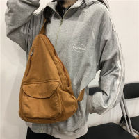 Mens Port Bag Womens Shoulder Bag Canvas Chest Bag Harajuku Shoulder Bag Trendy Messenger Bags