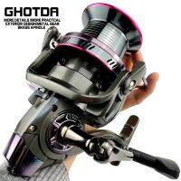 Spinning Reel 20-30KG Max Drag Power Fishing Reel For Bass Pike Fishing 9000 10000 12000