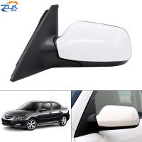 ZUK รถกระจกมองหลังภายนอกสำหรับ MAZDA 3 (Axela) BK 2003-2009 M3ซีดาน Hatchback 5-PINS ไฟฟ้าพับ