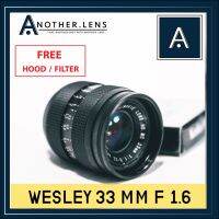 ขายเหมือนเค้กร้อน ❤ส่งฟรีเลนส์ละลาย เลนส์หน้าชัด-หลังเบลอ ANOTHER.LENS  New Wesley 33 mm f1.6❤