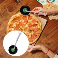 Professional Wheel Scissor Abs Spin Pizza Cutter Record Design Kitchen Accessories Pizza Knife Portable Cookie Cake Roller