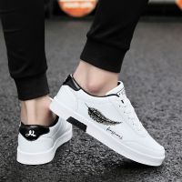 CODtianjia6731 READY STOCK Men Casual White Shoes Sneakers New Arrival Men Flat Sport Sneakers