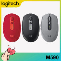 [Ready to Ship] Original Logitech M590 Multi-device USB Wireless Bluetooth Office Silent Mouse Ergonomics Mouse For PC Laptop Computer