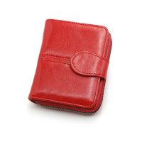 【CW】2022 Casual Purse Women Short Type Zipper Hasp Wallet Women PU Leather Wallet Coin Pocket Female Fashion Pure Color Card Holder