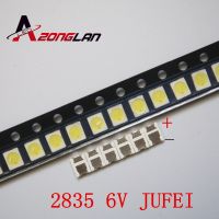 【discount】 Correct Engineering Service Limited 200ชิ้น JUFEI ไฟแบคไลท์ LED ลูกปัด1210 3528 2835 1W 6V 96LM ไฟแบล็คไลท์ LCD สีขาวไฟทีวีลูกปัด01.JT. 2835BPWS2-C