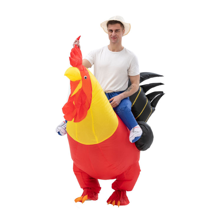 xinkou-big-red-rooster-inflatable-เครื่องแต่งกายประสิทธิภาพเกมเดินเครื่องแต่งกาย-props-mascot-bar-เปิดการประชุมประจำปี