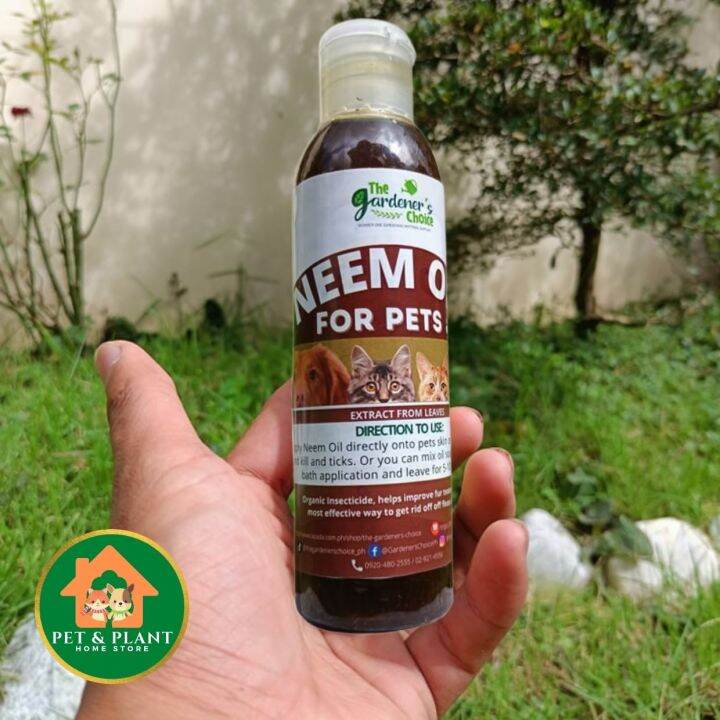 Neem Oil for Pets (100 ml)/ The Gardeners Choice Lazada PH