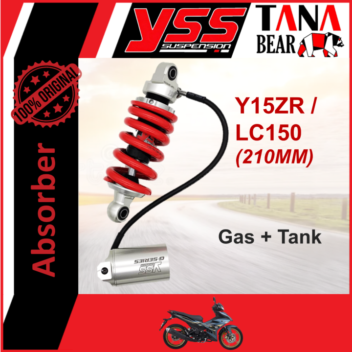 YSS Y15ZR / LC150 (210MM) (Gas+Tank) YAMAHA adjustable absorber
