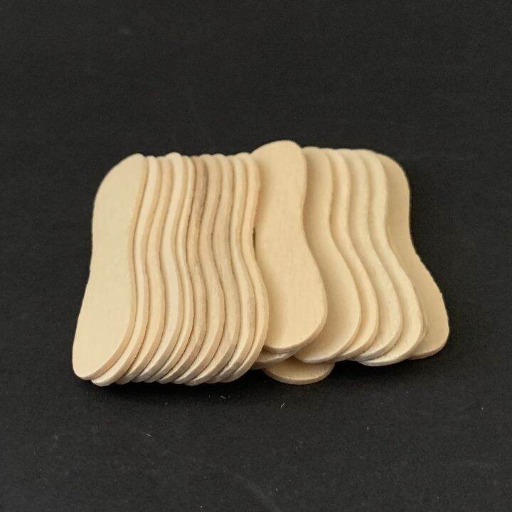 Wooden Spoon For Ice Cream Wood Taster Spoons Popsicle Paddles Spoon