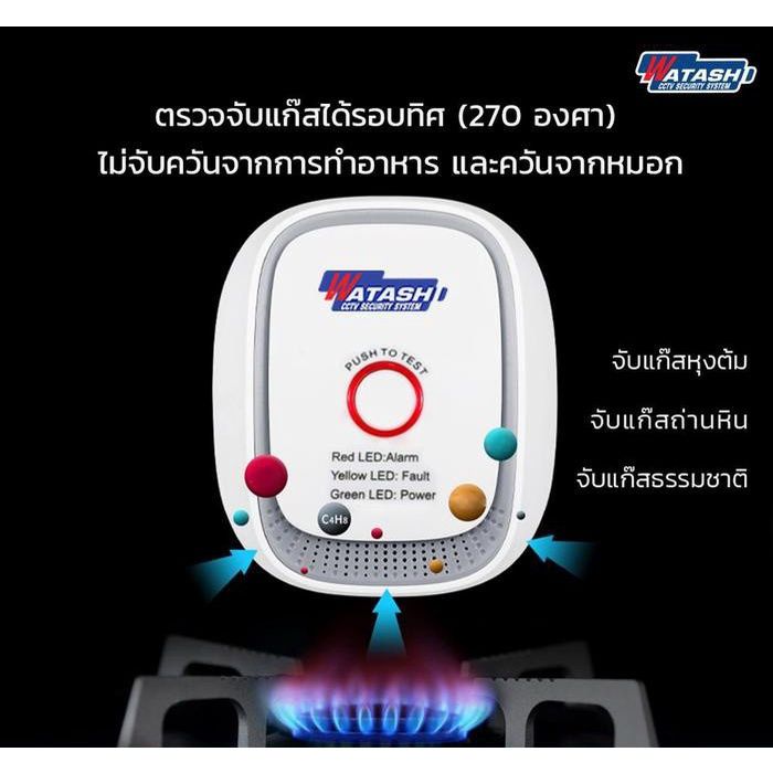 watashi-รุ่น-wiot5003z-gas-sensor-เซนเซอร์แก๊ส-แจ้งเตือนทันทีเมื่อพบสัญญาณแก๊ส