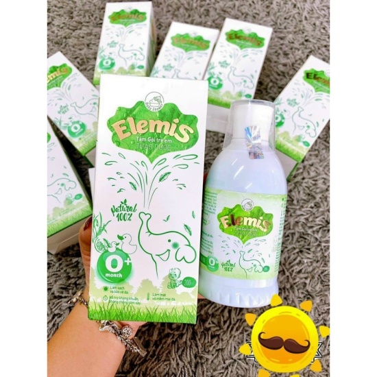 Sữa tắm elemis 200ml thảo dược dành cho trẻ nhỏ,rôm sẩy,mụn nhọt,mẩn ngứa - ảnh sản phẩm 2