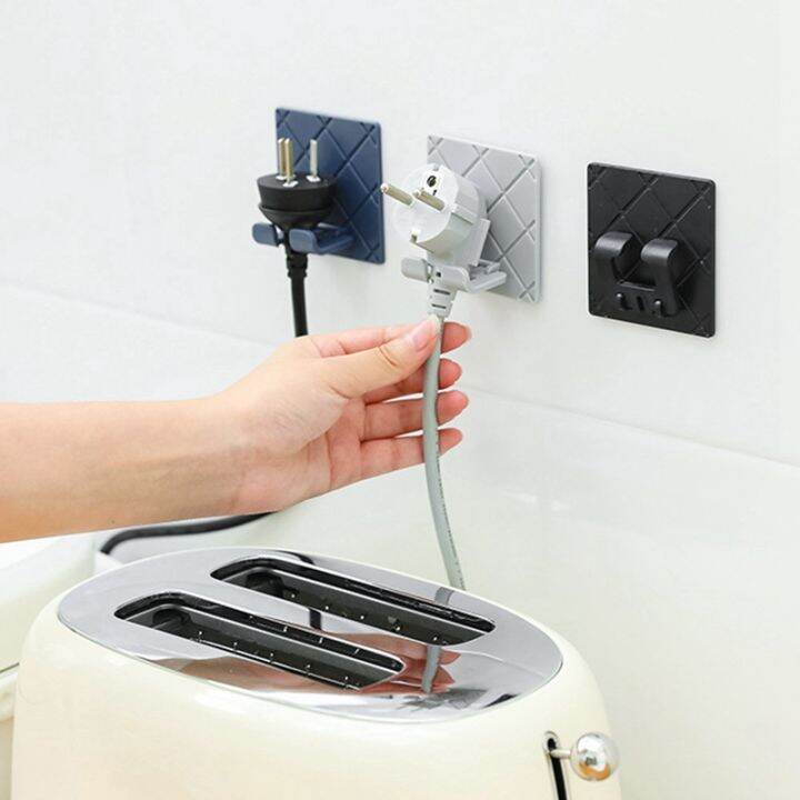 12pcs-kitchen-bathroom-folding-design-wall-storage-hook-power-plug-socket-holder-wall-adhesive-hanger-home-hook-rack